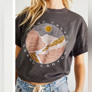 Free People oversized Grand Canyon Tee